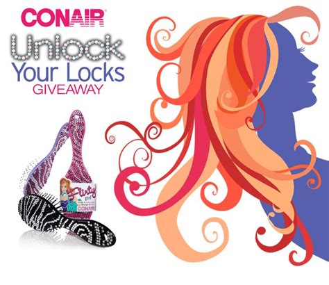 help conair unlock great hair by entering the conair unlock your locks giveaway and share the
