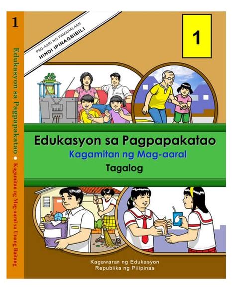 K To 12 Grade 1 Learners Material In Edukasyon Sa Pagpapakatao Q1 Q4