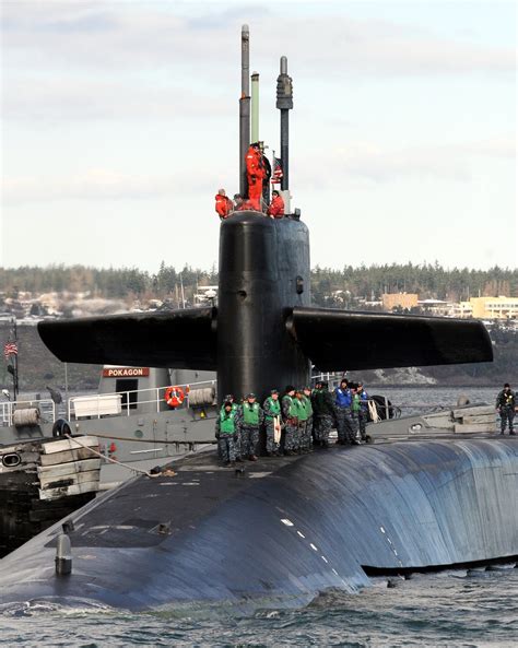 Uss Ohio Ssgn Ssbn 726 Class Guided Missile Submarine Us Navy
