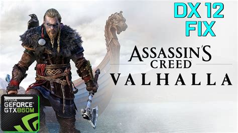 Assassin S Creed Valhalla Dx Fix Test Gtx M Gb Youtube