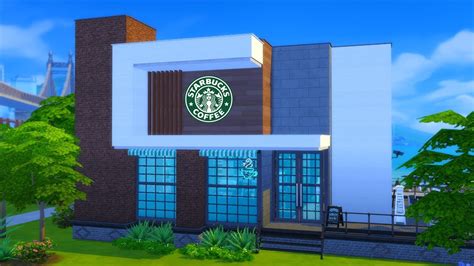 Starbucks Nocc The Sims 4 Construção Youtube
