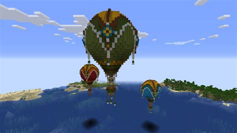 Hot Air Balloons Minecraft Map