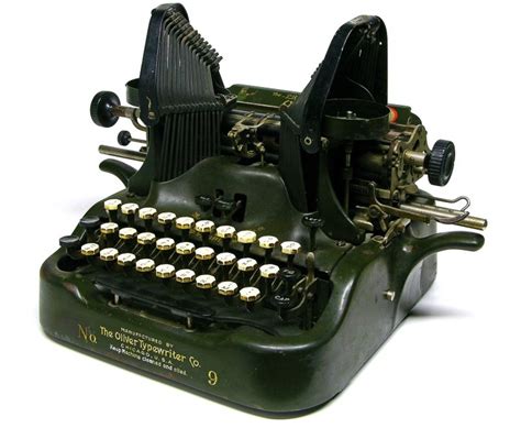 Oliver 9 Typewriter Vintage Typewriters Antique Typewriter