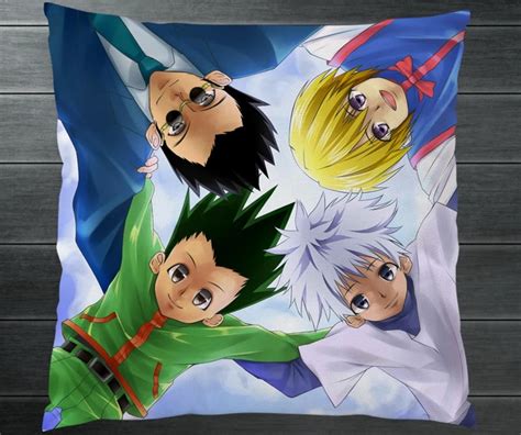 Hunter X Hunter Killua Zoldyck Hisoka Gon Freecss Two Sides Pillowcase Manga Anime Pillow