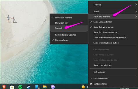 How To Disable Or Enable News And Interests Taskbar Widget In Windows