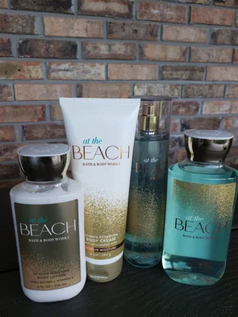 Bath Body Works At The Beach Fine Fragrance Mist Spray Cream Lotion U Pick Picclick