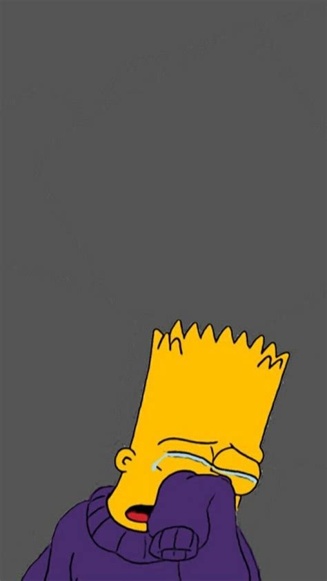 Bart Sad Wallpapers Wallpaper Cave