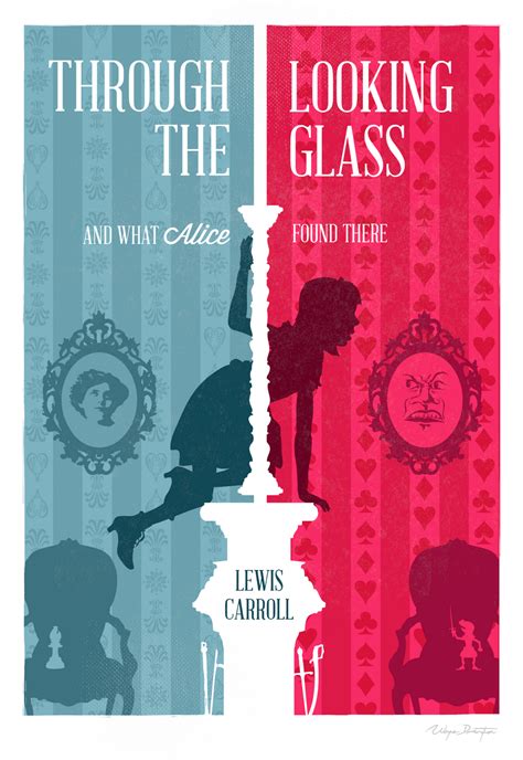 It follows alice's adventures in wonderland. Books, By Their Covers: Through the Looking Glass