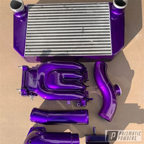 Mazda Rx7 Engine Parts With Illusion Purple And Clear Vision
