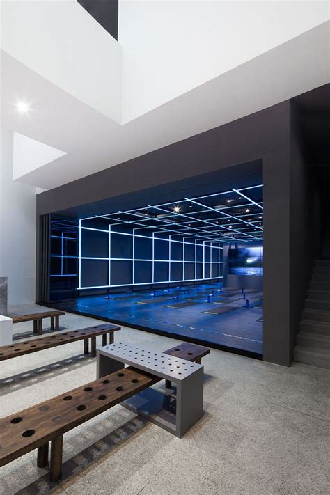 3d Grids Storiesondesignbyyellowtrace Home Gym Decor Modern