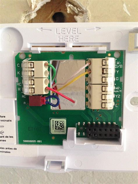 This wire will go to the g terminal on your new thermostat. Where to connect c wire at furnace for Honeywell Wi-FI thermostat - Home Improvement Stack Exchange