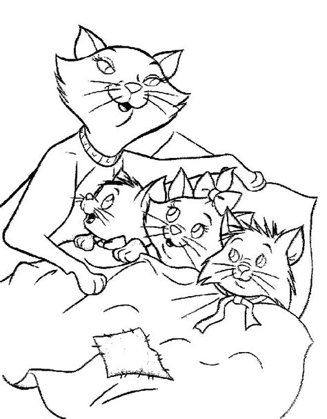 Aristocats Coloring Pages Clip Art Library