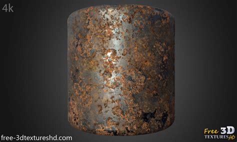 3d Textures Pbr Free Download Rusty Metal Iron 3d Texture Material