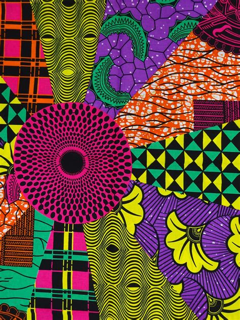 African Fabric By The Yard Ankara Fabric African Supplies Etsy