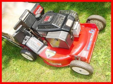 Lawn Mower Toro Deluxe 55hp Self Propelled Top Of The