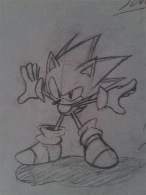 Sonic Cd Pose By Solarsonic21 On Deviantart