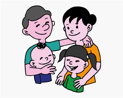 Download Gambar Kartun Ibu Dan 2 Anak Laki Laki Background Blog