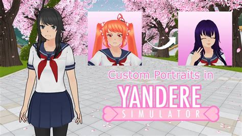 How To Make Custom Portraits In Yandere Simulator Using Pose Mod