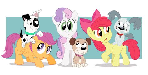 At the hub upfront, a second season was confirmed. apple bloom, cupcake, cutie mark crusaders, patches, rebound, and others (pound puppies) drawn ...