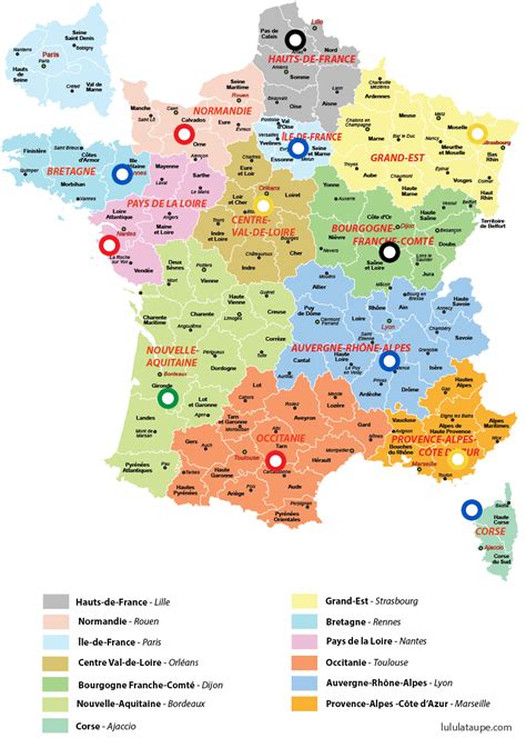 Carte De France Avec Les Nouvelles Regions Images Gambaran