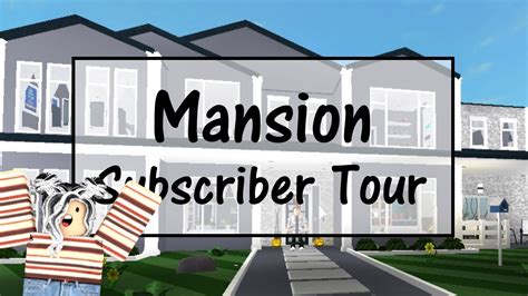 This is probably my most biggest build i've made so far, and that is because it is actually. Bloxburg: Mansion | Subscriber tour - YouTube