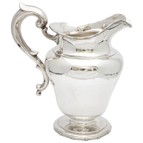 Antique Sterling Silver Pitcher At 1stdibs