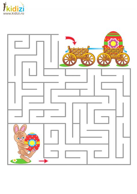 Plansa Educativa Labirint 13 Maze Puzzles Free Printable Puzzles