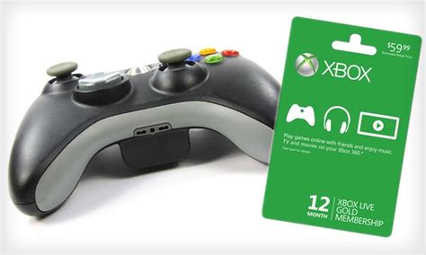 Xbox Live Membership Groupon Goods