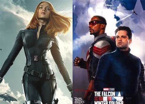 Marvel Black Widow Estará En Segunda Temporada De Falcon And The