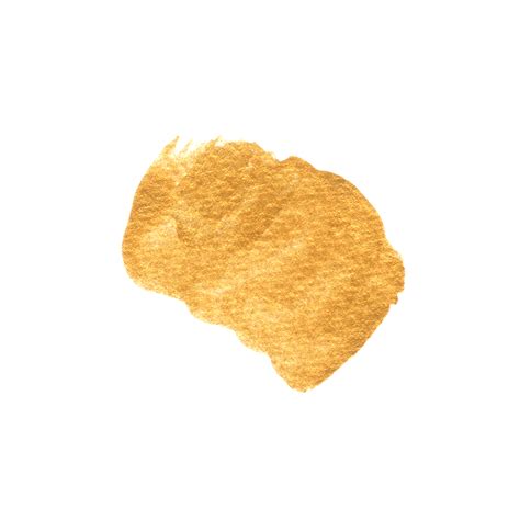 Gold Watercolor Brush Stroke 10249998 Png