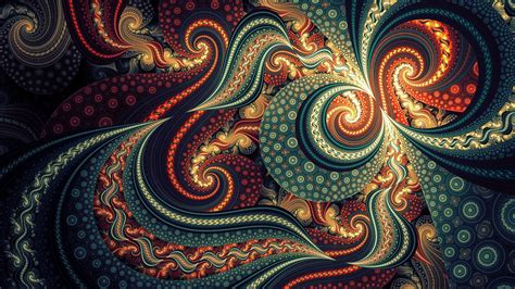 Download 2560x1600 Wallpaper Fractal Spiral Abstract
