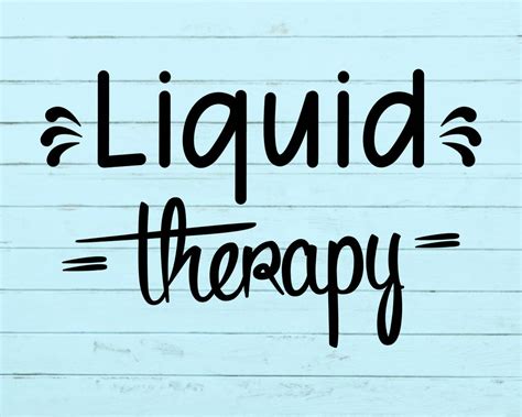 Liquid Therapy SVG Wine Quote Svg Wine Lover Svg Drinking Etsy
