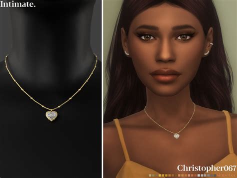 Intimate Necklace The Sims 4 Create A Sim Curseforge