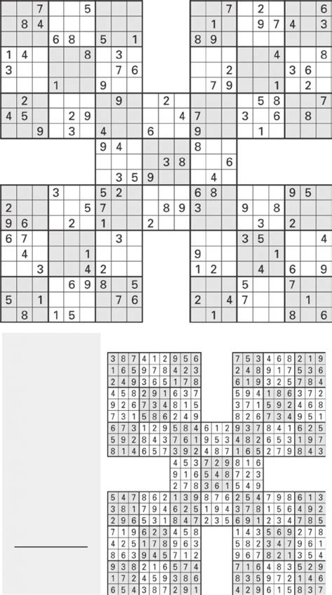 Printable Sudoku High-Five, Aug. 1 - [Pdf Document] | Sudoku Printable
