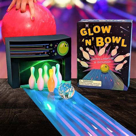 Glow N Bowl With Lights And Sound Mini Cosmic Bowling
