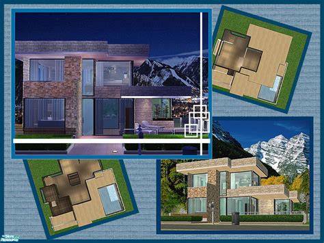 The Sims Resource Modern Starter Houses Modern Starter House 13