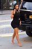 Kim Kardashian Little Black Dress in NY (9 Pics) | #The Fappening