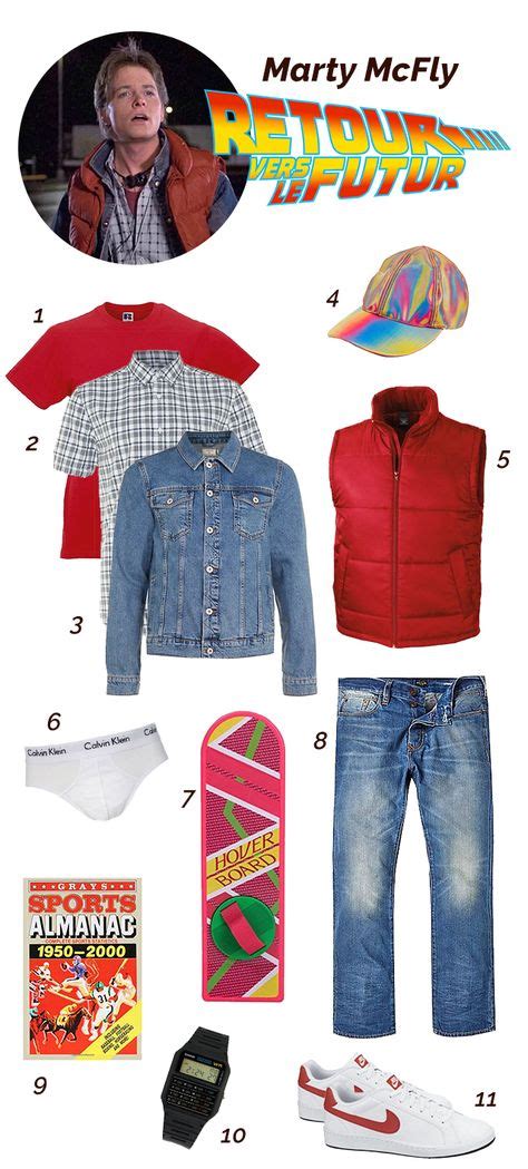 Marty Mcfly Look Outfit Back To The Future Disfraces De Peliculas