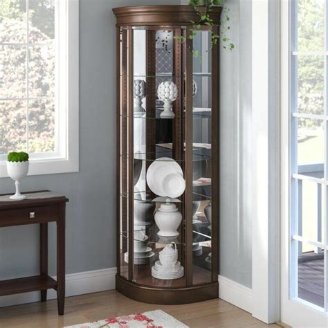 Save Space In Your Home With A Gorgeous Corner Curio Cabinet Allen Mandy1995