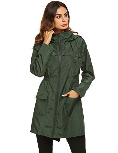 Lomon Women Waterproof Lightweight Rain Jacket Active Outdoor Hooded Raincoat Women Product Review