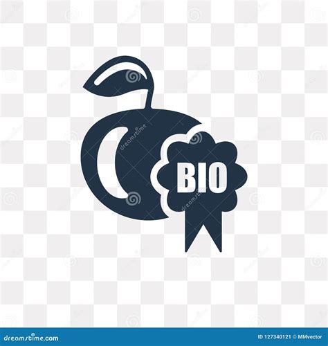 Bio Vector Icon Isolated On Transparent Background Bio Transpa Stock