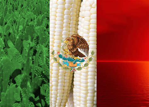 The mexican flag is a vertical triband with in the center an enblem. Mexico Flag Wallpaper Desktop - WallpaperSafari