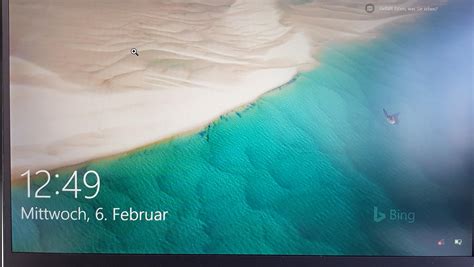 Windows 10 Reportedly Showing Bing Watermark On Lock
