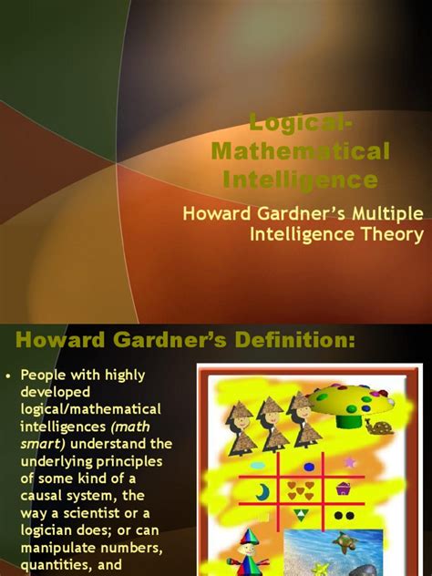 Logical Mathematical Intelligence Intelligence Physics And Mathematics