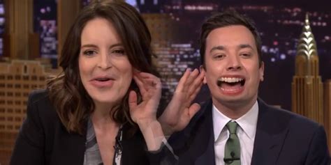Jimmy Fallon And Tina Fey Swap Mouths The Result Is Both Bizarre And
