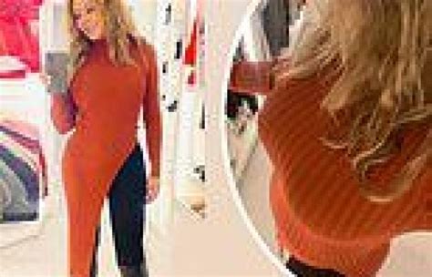 carol vorderman 61 highlights her hourglass curves in a skintight