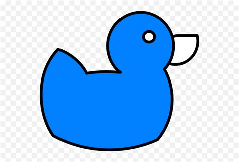 Blue Rubber Duck Cartoon Png Image Duck Clipart Blueduck Cartoon Png