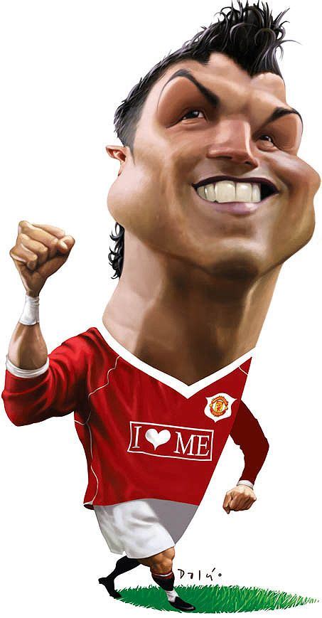 Ronaldo Caricatura Celebrity Caricatures Caricature Celebrities Funny
