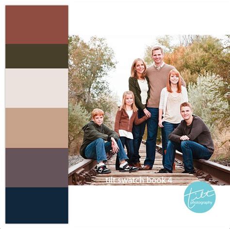 Colormind creates cohesive color schemes using a deep neural net. what to wear? « Tilt Photography Blog | Fall family ...