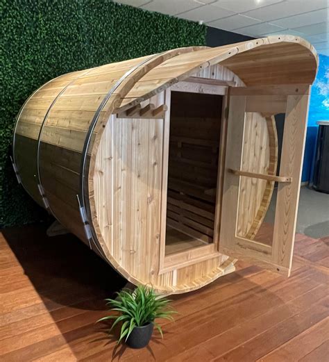 Genuine Canadian 8ft Barrel Sauna Leisure Spas